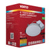 SATCO/NUVO-S12910 9W LED Downlight Slimfit 4 Inch Round Touch-Select 2700K/3000K/3500K/4000K/5000K 750Lm White Flat Trim Line Voltage Dimmable 120V (S12910)