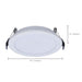 SATCO/NUVO-S12910 9W LED Downlight Slimfit 4 Inch Round Touch-Select 2700K/3000K/3500K/4000K/5000K 750Lm White Flat Trim Line Voltage Dimmable 120V (S12910)