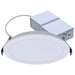 SATCO/NUVO-S12911 13W LED Downlight Slimfit 6 Inch Round Touch-Select 2700K/3000K/3500K/4000K/5000K 1100Lm White Flat Trim Line Voltage Dimmable 120V (S12911)
