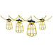 SATCO/NUVO 50 Foot Temporary String Light E26 Plastic Cages Lamps Not Included (S13093)