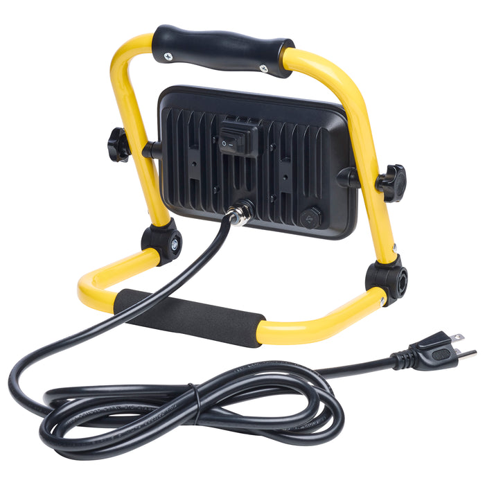 SATCO/NUVO 35W Compact LED Work Light 5000K 5000Lm 6 Foot SJTW Cord/Plug 120V (S13096)