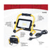 SATCO/NUVO 35W Compact LED Work Light 5000K 5000Lm 6 Foot SJTW Cord/Plug 120V (S13096)