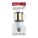 SATCO/NUVO 9W LED Amber Corn Cob E26 Base 1600K 585Nm 395Lm 120-277V Turtle Friendly (S13137)