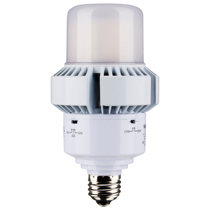 SATCO/NUVO 35W A-Plus 28 LED CCT/Wattage Selectable Medium Base Colorquick Technology Powerquick Technology (S13162)
