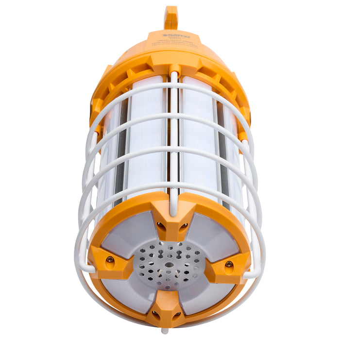 SATCO/NUVO 150W LED Hi-Pro Temporary Work Light 5000K 15000Lm 80 CRI 360 Degree Beam Angle 120-277V Orange (S13172)