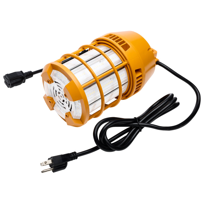 SATCO/NUVO 100W LED Temporary Work Light 5000K 12000Lm 120V Non-Dimmable Orange (S13173)