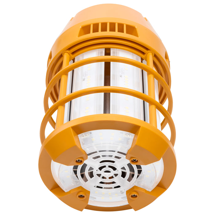 SATCO/NUVO 100W LED Temporary Work Light 5000K 12000Lm 120V Non-Dimmable Orange (S13173)