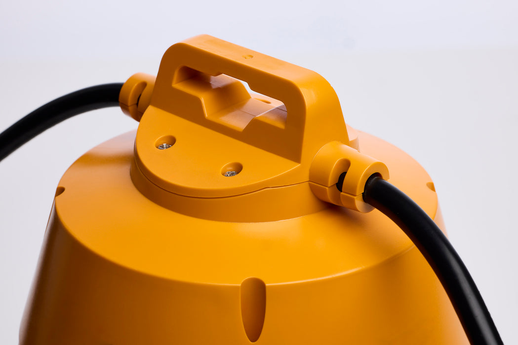 SATCO/NUVO 150W LED Temporary Work Light 5000K 18000Lm 120V Non-Dimmable Orange (S13174)