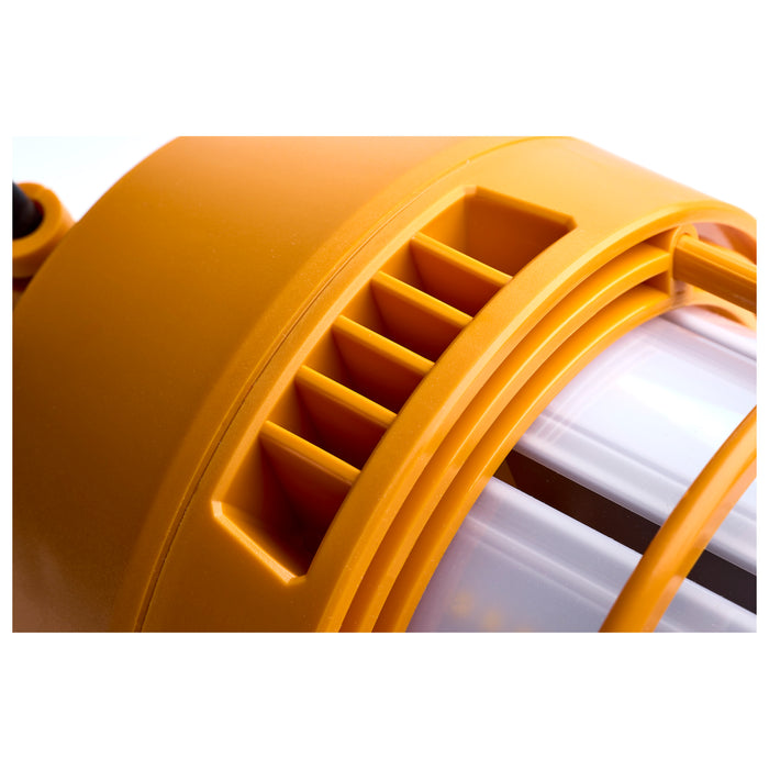 SATCO/NUVO 150W LED Temporary Work Light 5000K 18000Lm 120V Non-Dimmable Orange (S13174)