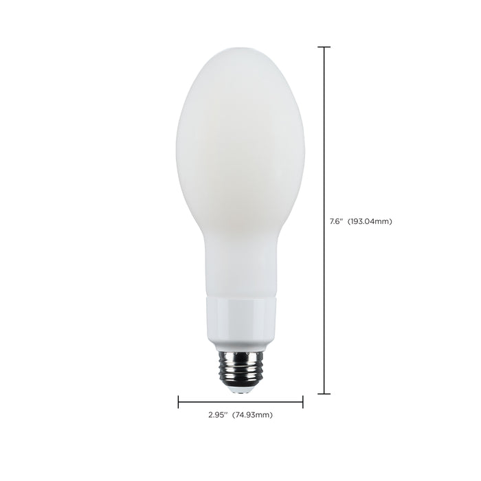 SATCO/NUVO 24W LED HID Replacement ED23.5 5000K Medium E26 Base White 120-277V (S13185)