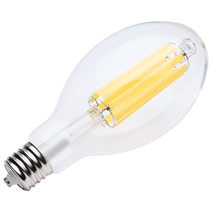 SATCO/NUVO 40W LED HID Replacement ED37 4000K Extended Mogul Base Clear 120-277V (S13191)