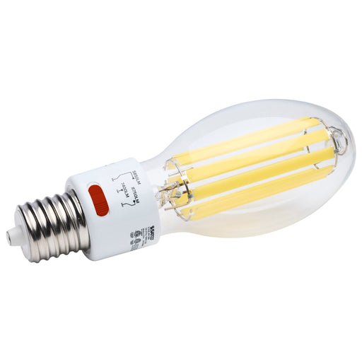 SATCO/NUVO LED HID Replacement ED28 Wattage Selectable 30W/38W/45W 5000K Mogul Extended Base Clear 120-277V (S13196)