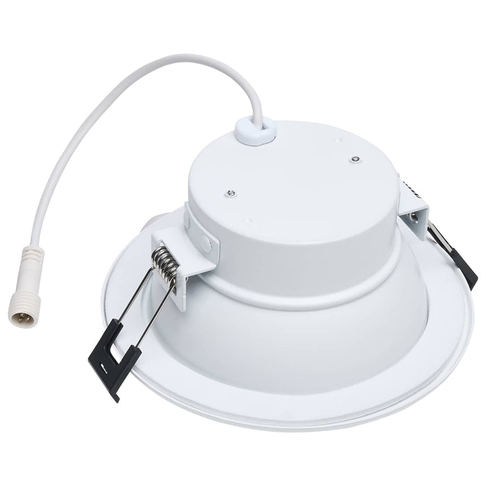 SATCO/NUVO 4 Inch Round LED Commercial Downlight Selectable 12W/9W/6W 1100Lm/900Lm/650Lm 2700K/3000K/3500K/4000K/5000K 120-347V 90 CRI White (S13510)