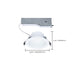 SATCO/NUVO 4 Inch Round LED Commercial Downlight Selectable 12W/9W/6W 1100Lm/900Lm/650Lm 2700K/3000K/3500K/4000K/5000K 120-347V 90 CRI White (S13510)