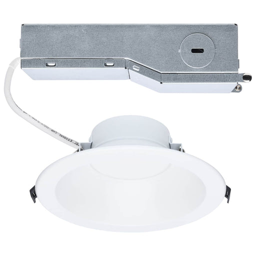 SATCO/NUVO 6 Inch Round LED Commercial Downlight Selectable 24W/16W/12W 2000Lm/1500Lm/1100Lm 2700K/3000K/3500K/4000K/5000K 120-347V 90 CRI White (S13511)