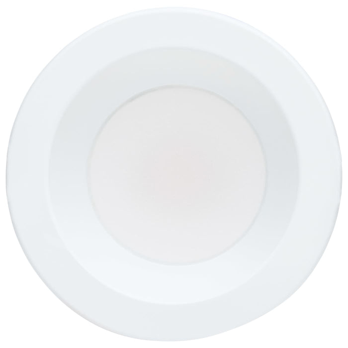 SATCO/NUVO 8 Inch Round LED Commercial Downlight Selectable 30W/22W/16W 2500Lm/2000Lm/1500Lm 2700K/3000K/3500K/4000K/5000K 120-347V 90 CRI White (S13512)