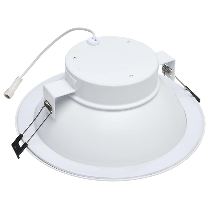 SATCO/NUVO 8 Inch Round LED Commercial Downlight Selectable 30W/22W/16W 2500Lm/2000Lm/1500Lm 2700K/3000K/3500K/4000K/5000K 120-347V 90 CRI White (S13512)