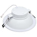 SATCO/NUVO 8 Inch Round LED Commercial Downlight Selectable 30W/22W/16W 2500Lm/2000Lm/1500Lm 2700K/3000K/3500K/4000K/5000K 120-347V 90 CRI White (S13512)