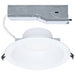 SATCO/NUVO 8 Inch Round LED Commercial Downlight Selectable 30W/22W/16W 2500Lm/2000Lm/1500Lm 2700K/3000K/3500K/4000K/5000K 120-347V 90 CRI White (S13512)