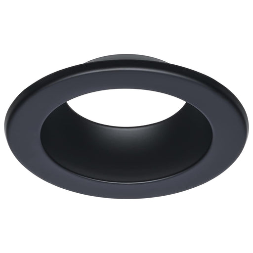 SATCO/NUVO 4 Inch Round Commercial Downlight Trim Black Finish Compatible With S13510 (S13522)