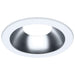 SATCO/NUVO 6 Inch Round Commercial Downlight Trim Clear/White Finish Compatible With S13511 (S13525)