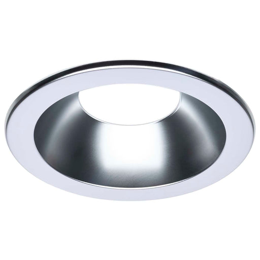 SATCO/NUVO 6 Inch Round Commercial Downlight Trim Clear Finish Compatible With S13511 (S13526)