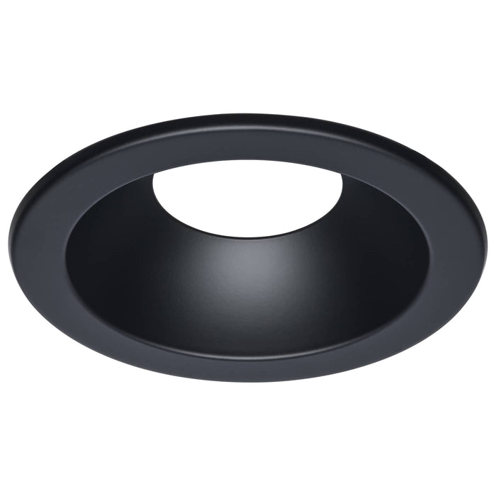 SATCO/NUVO 6 Inch Round Commercial Downlight Trim Black Finish Compatible With S13511 (S13527)