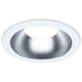 SATCO/NUVO 8 Inch Round Commercial Downlight Trim Clear/White Finish Compatible With S13512 (S13530)