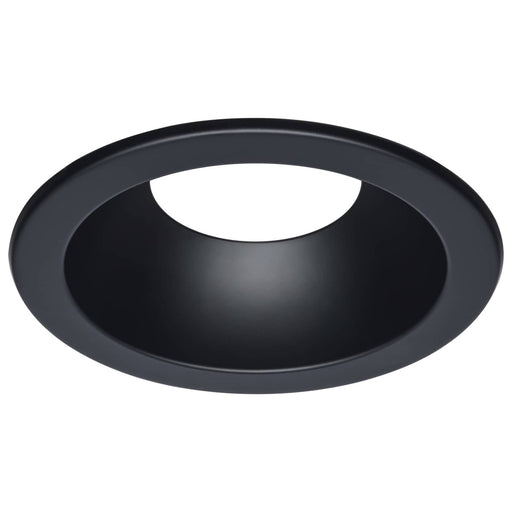 SATCO/NUVO 8 Inch Round Commercial Downlight Trim Black Finish Compatible With S13512 (S13532)