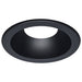 SATCO/NUVO 8 Inch Round Commercial Downlight Trim Black Finish Compatible With S13512 (S13532)
