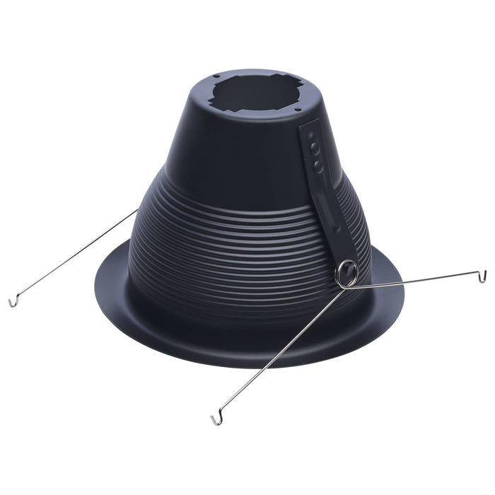 SATCO/NUVO 5 Inch Black Steel Trim For S14006 And S14007 (S14023)