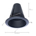 SATCO/NUVO 6 Inch Black Steel Trim For S14010 And S14011 (S14029)