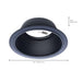 SATCO/NUVO 6 Inch Black Steel Trim For S14010 And S14011 (S14031)