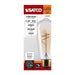 SATCO/NUVO 5.5W LED ST19 Medium E26 Base 2000K 500Lm Clear Glass Amber Coil Filament Dimmable 90 CRI 120V (S14207)