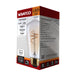 SATCO/NUVO 5.5W LED ST19 Medium E26 Base 2000K 500Lm Clear Glass Amber Coil Filament Dimmable 90 CRI 120V (S14207)