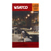 SATCO/NUVO 3.5W LED G16.5 Candelabra (E12) Base 2000K 300Lm Clear Glass Amber Coil Filament Dimmable 90 CRI 120V (S14209)