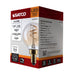 SATCO/NUVO 3.5W LED G16.5 Candelabra (E12) Base 2000K 300Lm Clear Glass Amber Coil Filament Dimmable 90 CRI 120V (S14209)