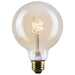 SATCO/NUVO 3.5W LED G30 Medium E26 Base 2000K 300Lm Clear Glass Amber Coil Filament Dimmable 90 CRI 120V (S14212)