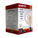 SATCO/NUVO 5.5W LED G30 Medium E26 Base 2000K 500Lm Clear Glass Amber Coil Filament Dimmable 90 CRI 120V (S14213)