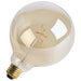 SATCO/NUVO 3.5W LED G40 Medium E26 Base 2000K 300Lm Clear Glass Amber Coil Filament Dimmable 90 CRI 120V (S14214)