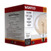 SATCO/NUVO 3.5W LED G40 Medium E26 Base 2000K 300Lm Clear Glass Amber Coil Filament Dimmable 90 CRI 120V (S14214)
