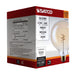 SATCO/NUVO 5.5W LED G40 Medium E26 Base 2000K 500Lm Clear Glass Amber Coil Filament Dimmable 90 CRI 120V (S14215)