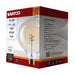 SATCO/NUVO 5.5W LED G40 Medium E26 Base 2000K 500Lm Clear Glass Amber Coil Filament Dimmable 90 CRI 120V (S14215)