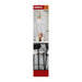 SATCO/NUVO 3.5W LED T6 Candelabra (E12) Base 2000K 300Lm Base Clear Glass Amber Straight Filament Dimmable 90 CRI 120V (S14216)