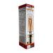 SATCO/NUVO 3.5W LED T6 Candelabra (E12) Base 2000K 300Lm Base Clear Glass Amber Straight Filament Dimmable 90 CRI 120V (S14216)