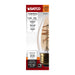SATCO/NUVO 3.5W LED C11 Medium E26 Base 2000K 300Lm Clear Glass Amber Coil Filament Dimmable 90 CRI 120V (S14222)