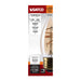 SATCO/NUVO 5.5W LED C11 Medium E26 Base 2000K 500Lm Clear Glass Amber Coil Filament Dimmable 90 CRI 120V (S14223)
