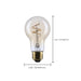 SATCO/NUVO 3.5W LED A19 Medium E26 Base 2000K 300Lm Clear Glass Amber Coil Filament Dimmable 90 CRI 120V (S14226)