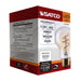 SATCO/NUVO 5.5W LED A19 Medium E26 Base 2000K 500Lm Clear Glass Amber Coil Filament Dimmable 90 CRI 120V (S14227)