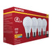 SATCO/NUVO 5W LED A19 Medium E26 Base 3000K 450Lm Plastic 80 CRI 120V 4-Pack (S14303)